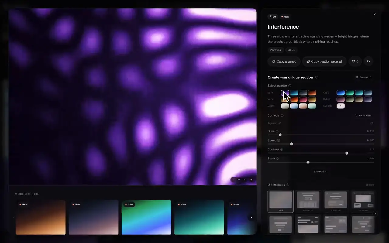 Tune a gradient in the browser