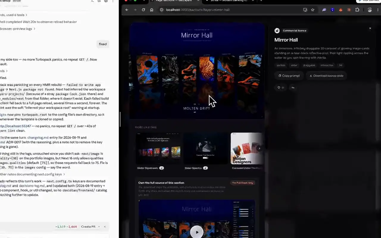 Copy it as a prompt and add it to your project.